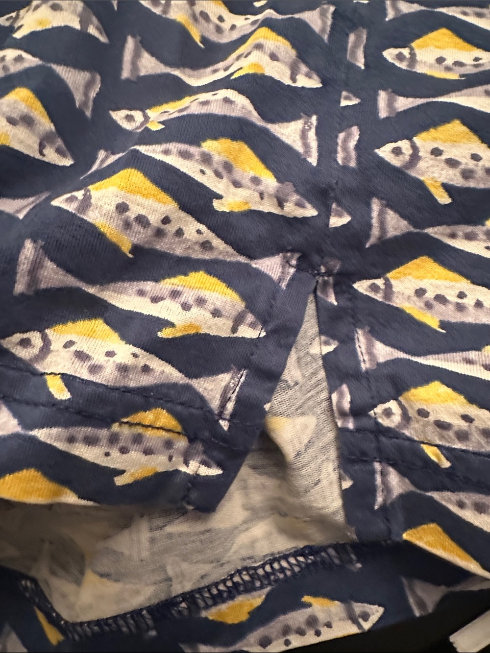 JIM THOMPSON FISH PRINT POLO SHIRT MENS MEDIUM - Picture 6 of 8